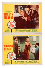 MARILYN MONROE "BUS STOP" VINTAGE LOT INCLUDING ORIGINAL RELEASE LOBBY CARD SET.