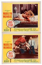 MARILYN MONROE "BUS STOP" VINTAGE LOT INCLUDING ORIGINAL RELEASE LOBBY CARD SET.