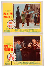 MARILYN MONROE "BUS STOP" VINTAGE LOT INCLUDING ORIGINAL RELEASE LOBBY CARD SET.