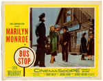 MARILYN MONROE "BUS STOP" VINTAGE LOT INCLUDING ORIGINAL RELEASE LOBBY CARD SET.