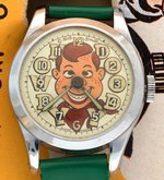 "HOWDY DOODY WRIST WATCH" BOXED WATCH WITH MOVABLE EYES.