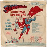 "SUPERMAN'S CHRISTMAS ADVENTURE" DECCA RECORD SET.