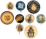 COLOR PLATE BUTTONS FROM CPB FOR WATCHES, ELECTRICITY, PAINTS, VARNISH, LYE.