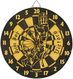 WORLD WAR II ANTI-HITLER AIM FOR VICTORY DART BOARD.