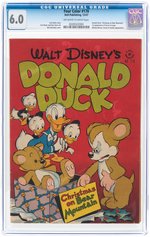 "FOUR COLOR" #178 DECEMBER 1947 CGC 6.0 FINE (FIRST UNCLE SCROOGE).