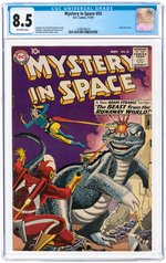 "MYSTERY IN SPACE" #55 NOVEMBER 1959 CGC 8.5 VF+.