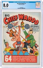 "BIG CHIEF WAHOO" #1 JULY 1942 CGC 8.0 VF.