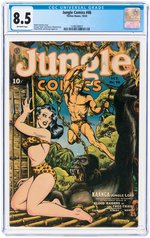 "JUNGLE COMICS" #46 OCTOBER 1943 CGC 8.5 VF+.