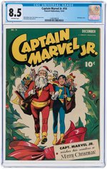 "CAPTAIN MARVEL JR." #14 DECEMBER 1943 CGC 8.5 VF+.