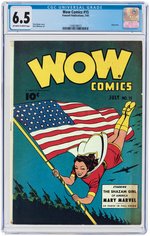 "WOW COMICS" #15 JULY 1943 CGC 6.5 FINE+.