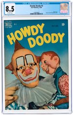 "HOWDY DOODY" #3 JULY-AUGUST 1950 CGC 8.5 VF+.