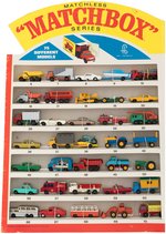 "MATCHBOX" 1968 COMPLETE STORE DISPLAY.