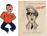 WORLD WAR II ANTI-HITLER (HANGING THEME) TRIO.