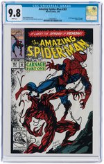 "AMAZING SPIDER-MAN" #361 APRIL 1992 CGC 9.8 NM/MINT (FIRST CARNAGE).