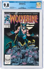 "WOLVERINE" #1 NOVEMBER 1988 CGC 9.8 NM/MINT.