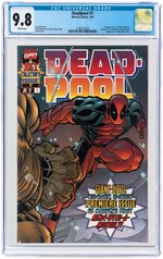 "DEADPOOL" #1 JANUARY 1997 CGC 9.8 NM/MINT.