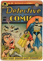 DAN MAKARA "DETECTIVE COMICS" #64 VARIANT COVER ORIGINAL ART DISPLAY.