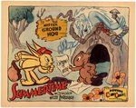 UB IWERKS "SUMMERTIME" COMICOLOR CARTOON LOBBY CARD.