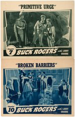 "BUCK ROGERS" LOBBY CARD PAIR.