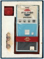 PEPSI-COLA BOXED "9 TRANSISTOR RADIO."