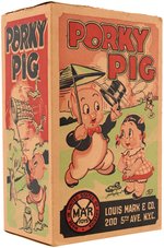 "PORKY PIG" BOXED MARX WIND-UP.