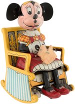 MINNIE MOUSE IN ROCKING CHAIR LINE MAR WIND-UP.