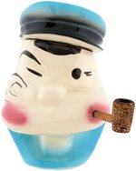 POPEYE FIGURAL COOKIE JAR.