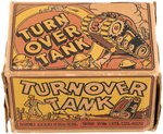 "SUPERMAN TURNOVER TANK" BOXED MARX WIND-UP (SILVER VARIETY).