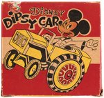 MICKEY MOUSE "DISNEY DIPSY CAR" BOXED MARX WIND-UP.