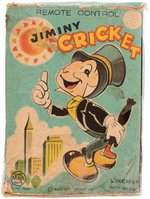 "REMOTE CONTROL JIMINY CRICKET" BOXED LINE MAR TOY.