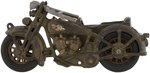 "HARLEY DAVIDSON" CAST IRON MOTORCYCLE WITH SIDECAR.