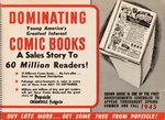 "POPSICLE" 1945 RETAILER'S PROMOTIONAL BOOKLET WITH SUPERMAN & COMIC BOOKS CONTENT.