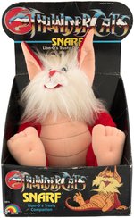 THUNDERCATS SNARF PLUSH FIGURE IN DISPLAY BOX.