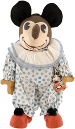 MICKEY MOUSE AS CLOWN EXTREMELY RARE KNICKERBOCKER DOLL (1936 VERSION).