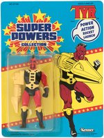 SUPER POWERS TYR FIGURE ON CARD.