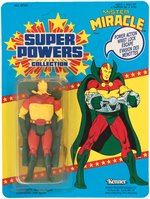 SUPER POWERS MISTER MIRACLE FIGURE ON CARD.