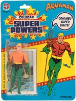 ESTRELA SUPER POWERS AQUAMAN ON BRAZILIAN CARD.