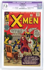 "X-MEN" #2 NOVEMBER 1963 CGC RESTORED APPARENT 7.0 FINE/VF.