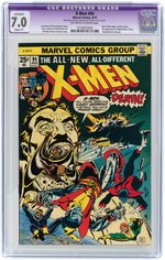 "X-MEN" #94 AUGUST 1975 CGC RESTORED APPARENT 7.0 SLIGHT (P) FINE/VF.