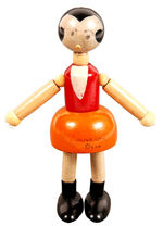 OLIVE OYL WOOD JOINTED DOLL BY JAYMAR.