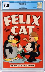 "FOUR COLOR" #15 1942 CGC 7.0 FINE/VF (FELIX THE CAT).