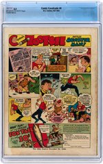 "COMIC CAVALCADE" #4 FALL 1943 CGC 4.5 VG+.