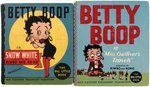 "BETTY BOOP IN SNOW WHITE/MISS GULLIVER'S TRAVELS" BLB PAIR.