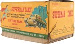 "SUPERMAN TANK" BOXED LINE MAR BATTERY-OPERATED TOY (COLOR VARIETY).