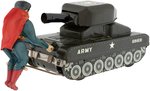 "SUPERMAN TANK" BOXED LINE MAR BATTERY-OPERATED TOY (COLOR VARIETY).