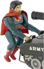 "SUPERMAN TANK" BOXED LINE MAR BATTERY-OPERATED TOY (COLOR VARIETY).