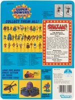 SUPER POWERS SHAZAM! FIGURE ON CARD.