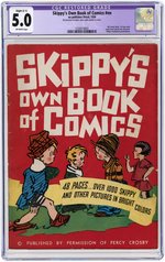 "SKIPPY'S OWN BOOK OF COMICS" #NN 1934 CGC RESTORED 5.0 SLIGHT (C-1) VG/FINE.