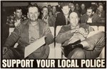 CIVIL RIGHTS "SUPPORT YOUR LOCAL POLICE" FREEDOM SUMMER MURDERS POSTER.