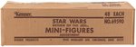 STAR WARS ROTJ MINI-FIGURES 48CT. EMPTY SHIPPING BOX.